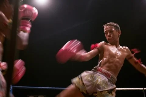 Thai boxing Stock Photos