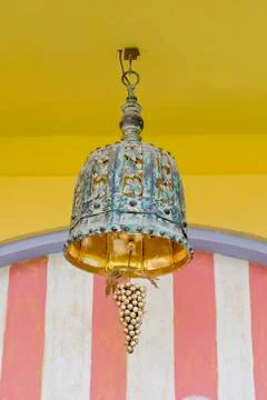 Thai Brass Bell Stock Photos