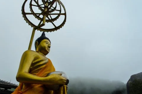 Thai budda statue Stock Photos