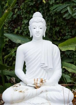 Thai buddha ancient statue Stock Photos