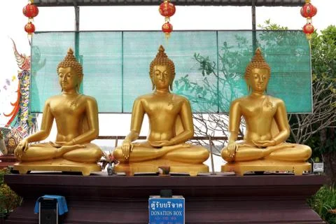 Thai Buddha statue Stock Photos