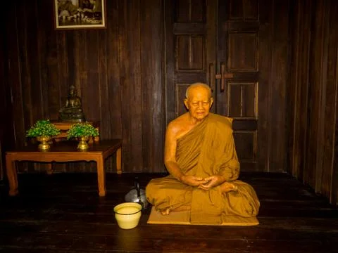 Thai Buddhist Monk Stock Photos
