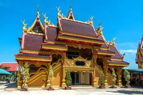 Thai  Buddhist Temple Stock Photos