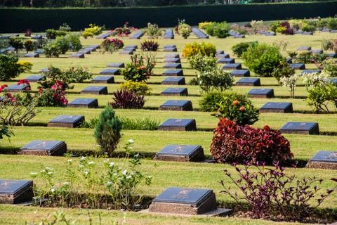 Thai cemetary Foto stock