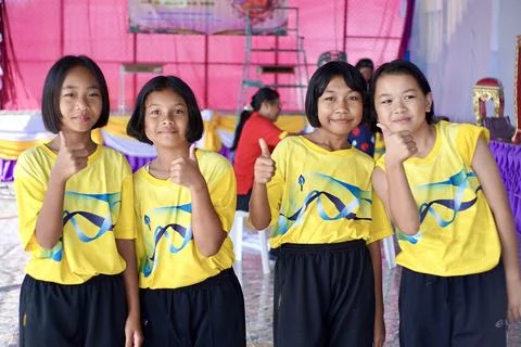 Thai Children's Day , children activity , 13 January 2024 , Buriram Thailand. Stock Photos
