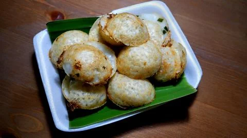Thai Coconut Pudding (Kanom Krok) Stock Photos