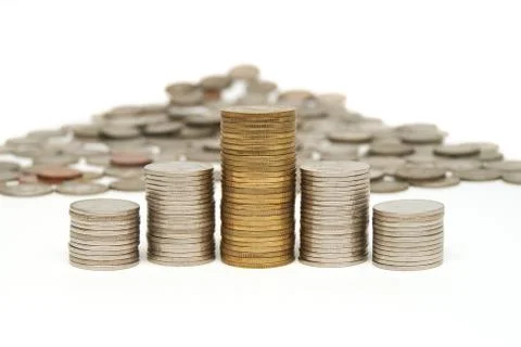 Thai coins Stock Photos