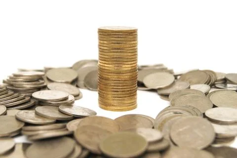 Thai coins Stock Photos
