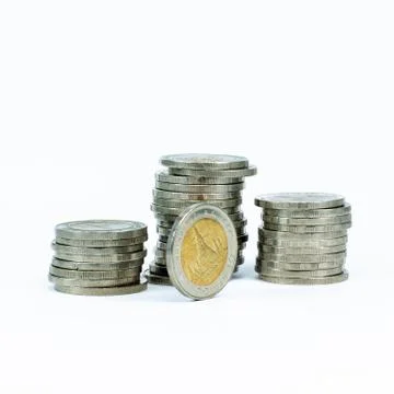 Thai coins Stock Photos