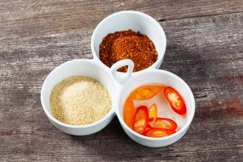 Thai condiment Stock Photos