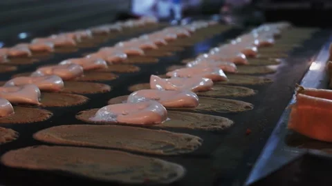 Thai Crispy Pancakes Stock Footage 152814634