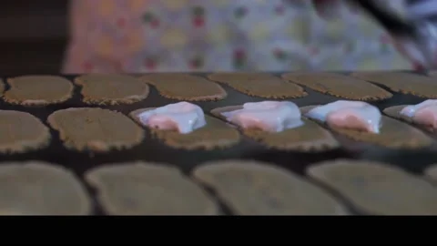 Thai Crispy Pancakes Stock Footage 152817962