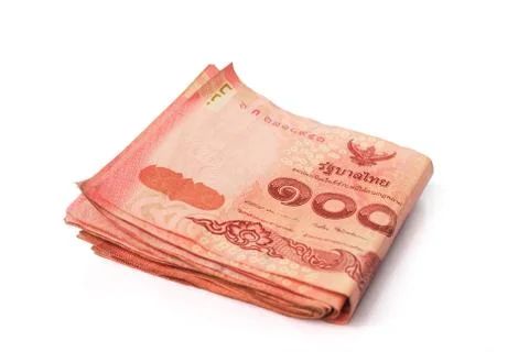 Thai currency. Stock Photos