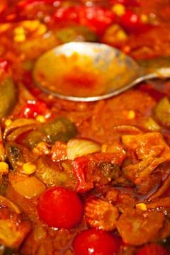 Thai curry Foto stock