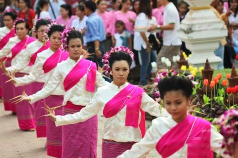 Thai dance Stock Photos