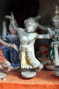 Thai Dancer Statue Stock Photos