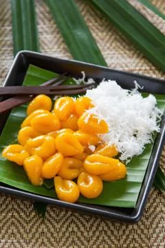 Thai dessert Stock Photos