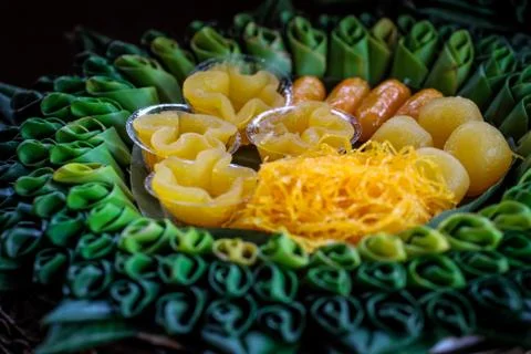 Thai dessert 写真素材