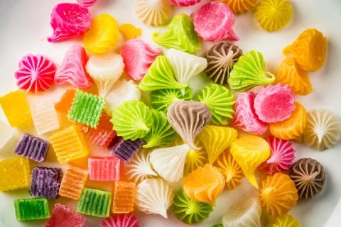 Thai dessert , Thai sweets Stock Photos