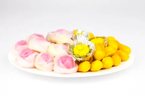 Thai desserts Stock Photos