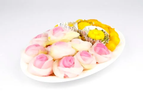 Thai desserts Stock Photos