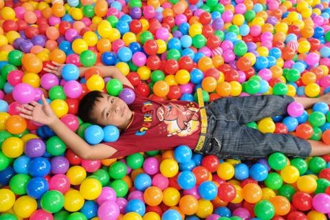 Thai disability boy Stock Photos