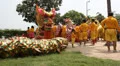 Thai dragon performers.Two shots. HD Footage