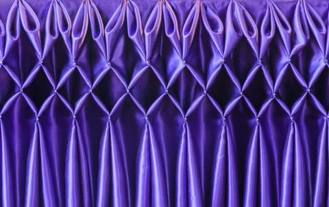 Thai fabric decorated pattern Stock Photos