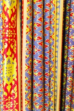 Thai fabric Stock Photos