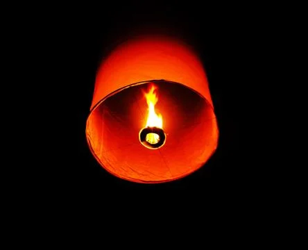 Thai fire balloon 写真素材