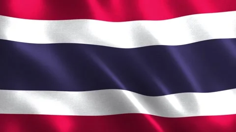 Thai Flag Stock Footage 132498104