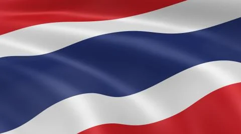 Thai flag Stock Photos