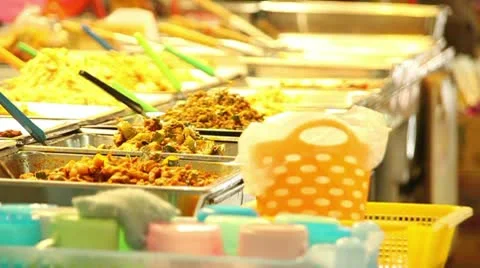 Thai Food 스톡 동영상 8986555