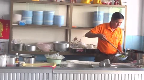 Thai food Stock Footage 46350957