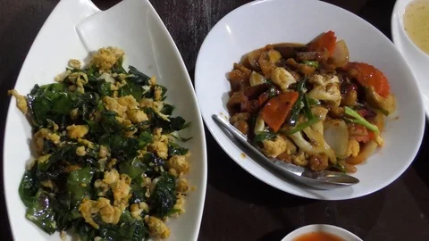 Thai food Stock Footage 112604173