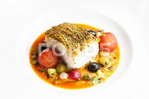 Thai food in a luxury hotel. Stock Photos