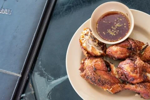 Thai Fried chicken 写真素材