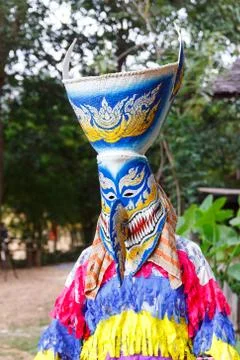 Thai ghost ,Phi ta khon. Foto stock