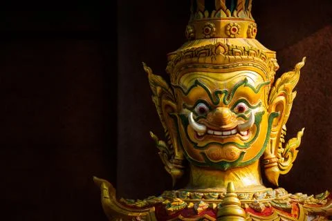 Thai giant statue Stock Photos
