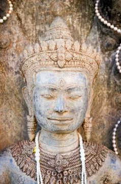 Thai graven image. Stock Photos