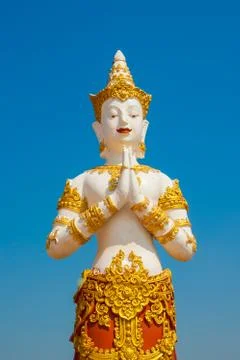 Thai graven image . Stock Photos