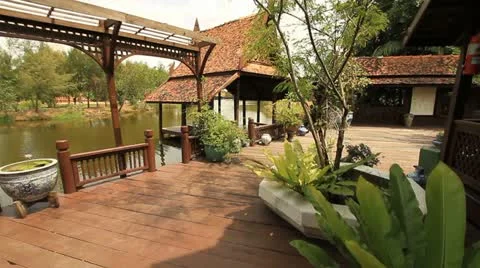 Thai house. Video stock 11289247