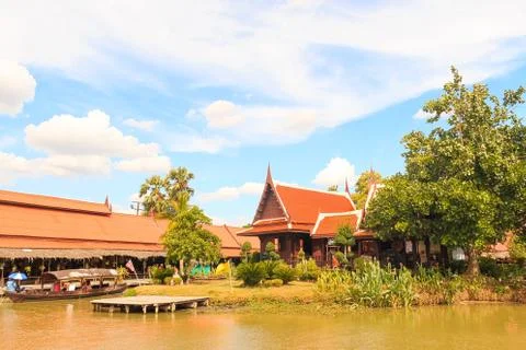 Thai house Stock Photos