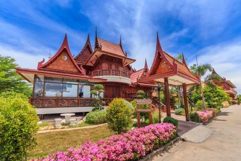 Thai house Stock Photos