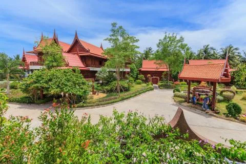 Thai house Stock Photos