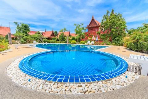 Thai house Foto stock