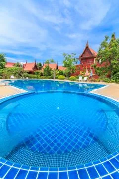 Thai house Stock Photos