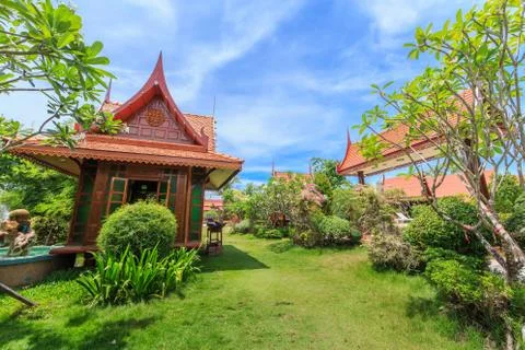 Thai house Stock Photos