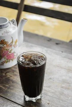 Thai iced coffee Stock Photos