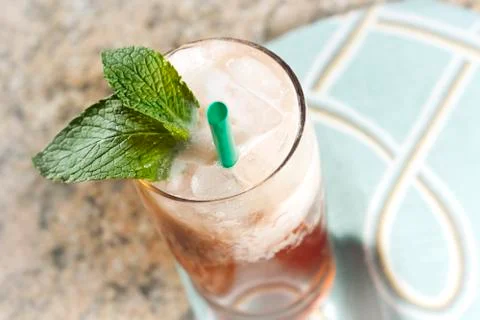 Thai iced tea Foto stock
